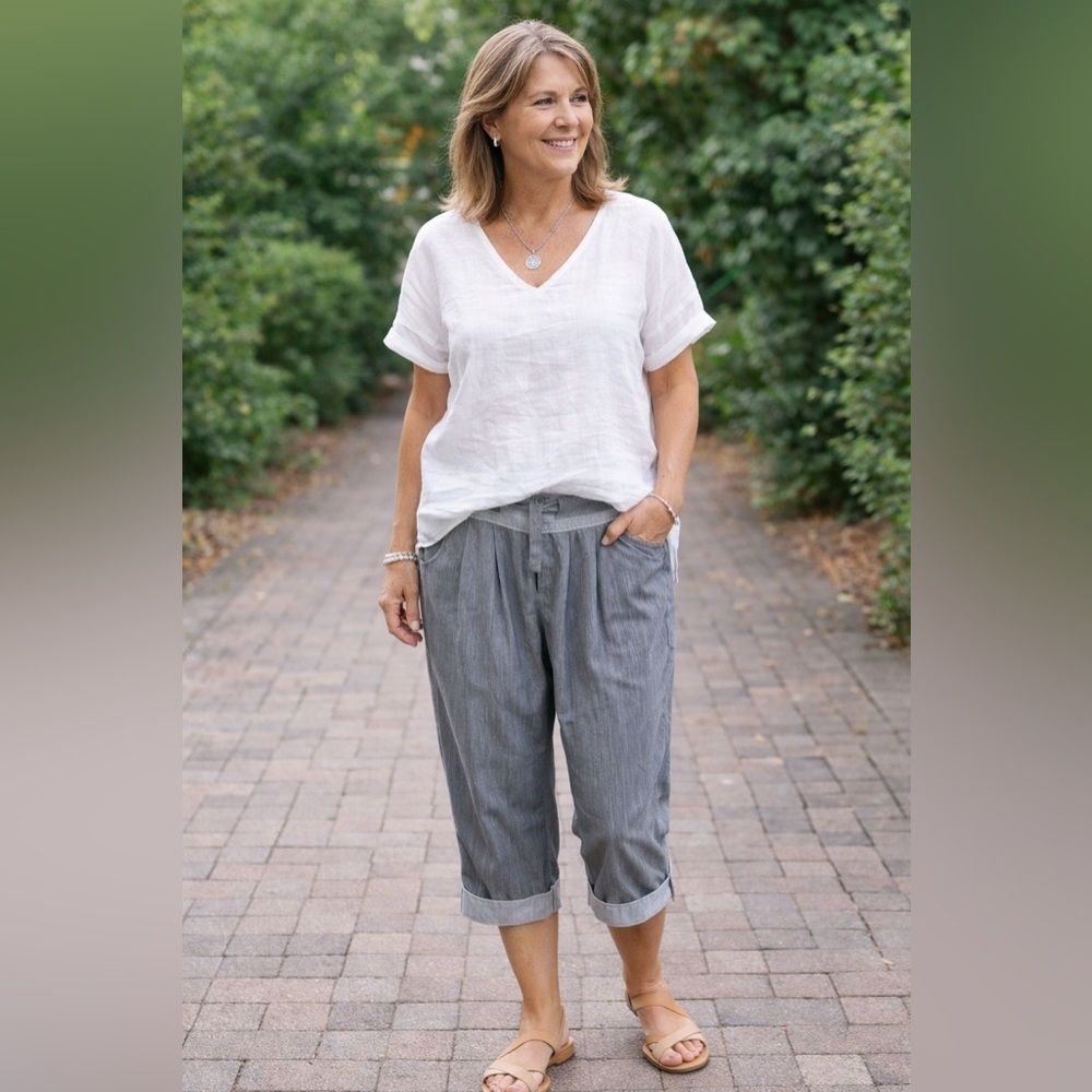 Royal Robbins Harem Pant Capris in Gray - 8 - China